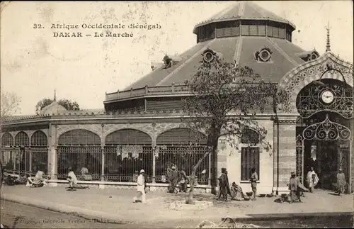 Ak Dakar, Senegal, Der Markt