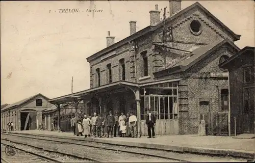 Ak Trélon Nord, La Gare