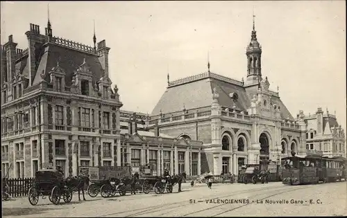 Ak Valenciennes Nord, Der neue Bahnhof