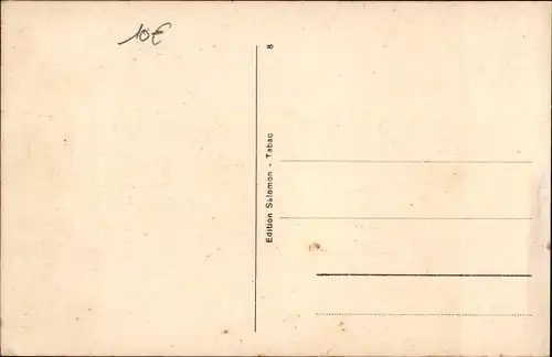 Ak Courageux Alsace Bas Rhin, Bezirk Gare