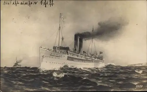 Künstler Ak Wikström, Schwedisches Fährschiff Konung Gustaf V