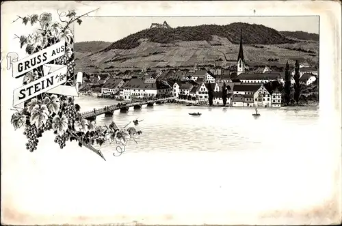 Litho Stein am Rhein Kanton Schaffhausen, Teilansicht