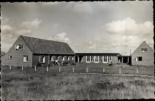Foto Ak Nordseebad Langeoog Ostfriesland, Haus Meedland