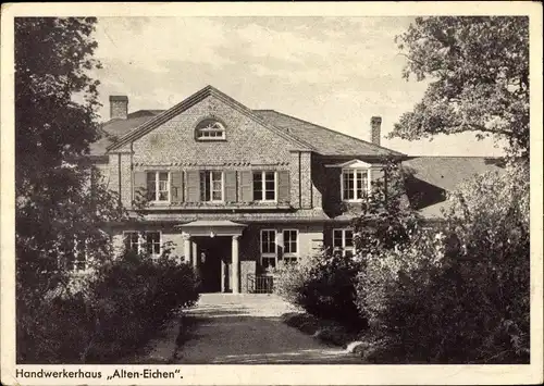 Ak Hamburg Eimsbüttel Stellingen, Handwerkerhaus Alten Eichen