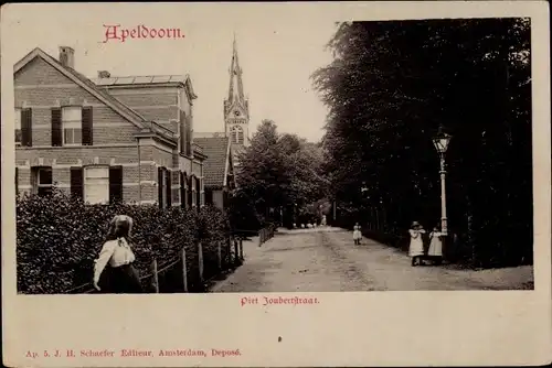 Ak Apeldoorn Gelderland, Piet Joubertstraat