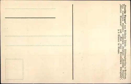 Künstler Ak Thiele, W., Kwidzyn Marienwerder Westpreußen, Deutschordensburg