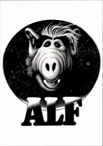60 Pressefotos diverser Fernsehserien (Alf und andere)