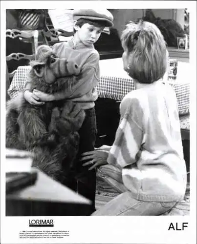 60 Pressefotos diverser Fernsehserien (Alf und andere)