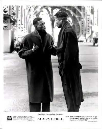 Foto Schauspieler Wesley Snipes, Michael Wright, Filmszene Sugar Hill, Pressefoto