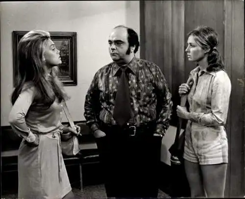 Foto Schauspieler Dyan Cannon, Jennifer O'Neill, James Coco, Filmszene So gute Freunde, Pressefoto