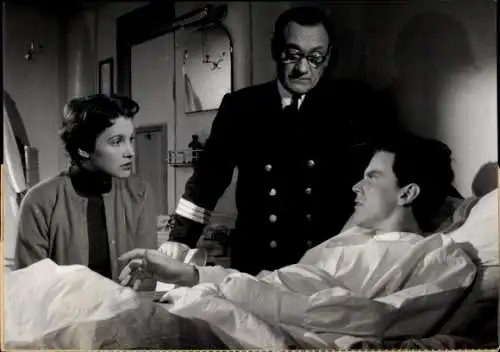 Foto Filmszene Die Toteninsel, D 1955, Unicorn-Film, Victor Tourjansky, Josef Offenbach, Inge Egger