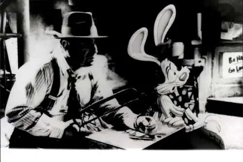 Foto Filmszene Falsches Spiel mit Roger Rabbit USA 1988, Robert Zemeckis, Bob Hoskins