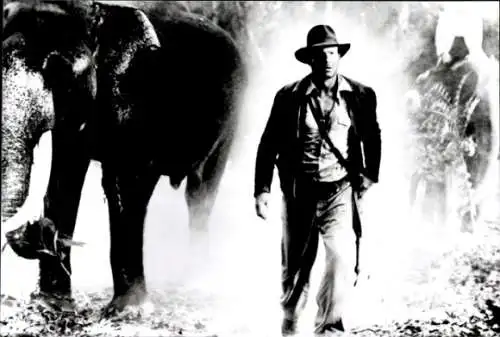 Foto Filmszene Indiana Jones und der Tempel des Todes, USA 1983, Steven Spielberg, Harrison Ford