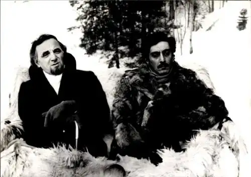 Foto Filmszene Der Zauberberg, D / F / I 1982, Hans W. Geißendörfer, Charles Aznavour, Flavio Bucci