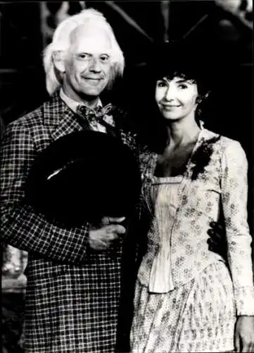 Foto Filmszene Zurück in die Zukunft III, USA 1990, Christopher Lloyd und Mary Steenburgen