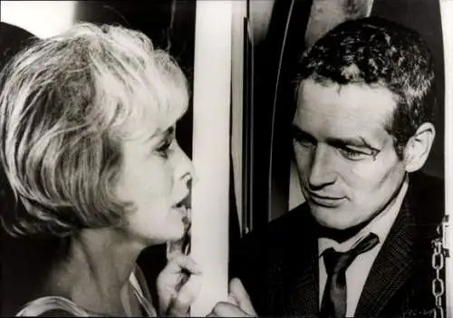Foto Filmszene Ein Fall für Harper, USA 1966, Szene mit Janet Leigh und Paul Newman