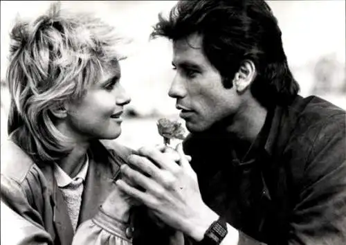 Foto Schauspieler Grease USA 1978, Olivia Newton-John, John Travolta