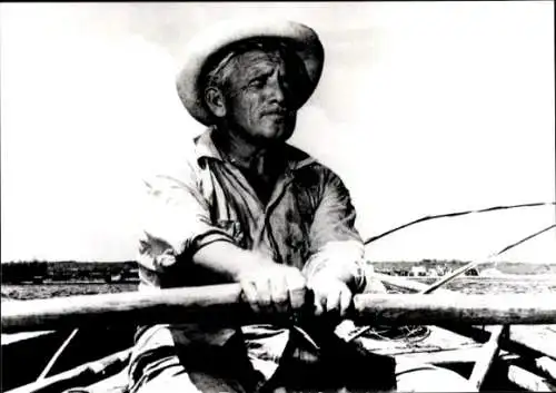 Foto Schauspieler Der alte Mann und das Meer USA 1958, Spencer Tracy