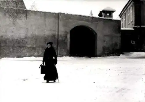 Foto Schauspieler Rosa Luxemburg D 1986, Barbara Sukowa