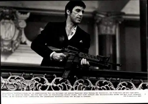 Pressefoto Filmszene, Scarface, Al Pacino