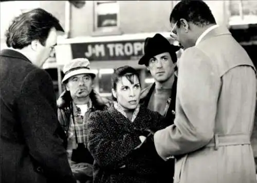 Pressefoto Filmszene, Rocky V, Sylvester Stallone