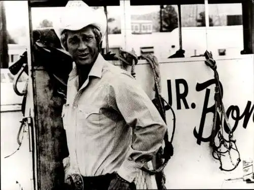 Foto Filmszene, Junior Bonner, Schauspieler Steve McQueen