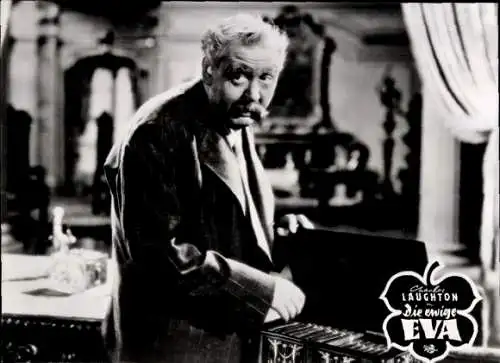 Foto Filmszene, Die ewige Eva, Schauspieler Charles Laughton