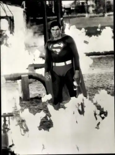 Pressefoto Filmszene, Superman 3 - der stählerne Blitz, Christopher Reeve