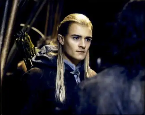 Foto Filmszene "Herr der Ringe", USA 2001, Szene mit Orlando Bloom