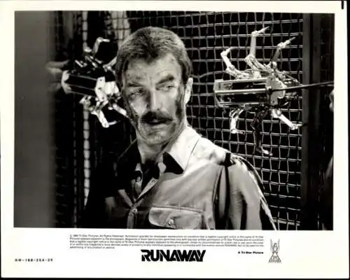 Foto Filmszene "Runaway", USA 1984, Szene mit Tom Selleck