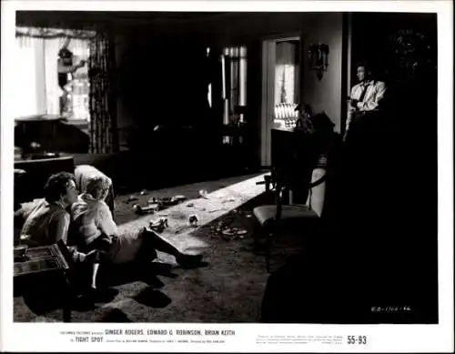 Foto Filmszene "Tight Spot", USA 1955, Szene mit Ginger Rogers, Katherine Anderson, Brian Keith