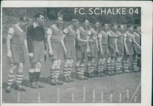 Ak FC Schalke 04 Fußball Mannschaft, Meister, Unterschriften Kuzorra und Szepan 1942