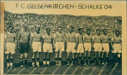 Ak FC Schalke 04 Fußball Mannschaft, "populärste Mannschaft Deutschlands"