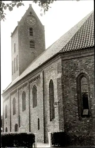 Foto Ak Bierum Groningen, Kerk
