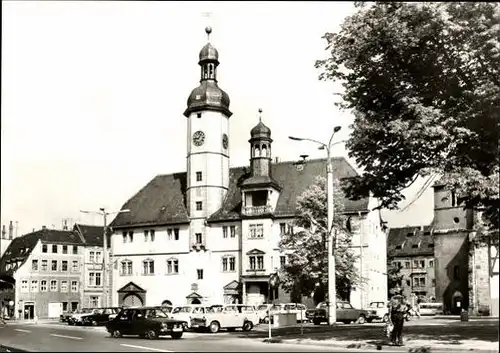 9 alte Ak Eisenberg in Thüringen, diverse Ansichten