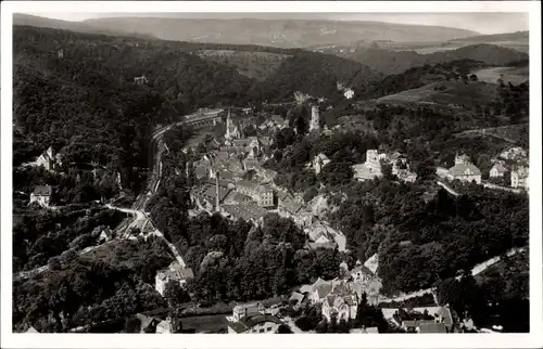 Ak Eppstein Taunus, Blick vom Kaisertempel ins Tal
