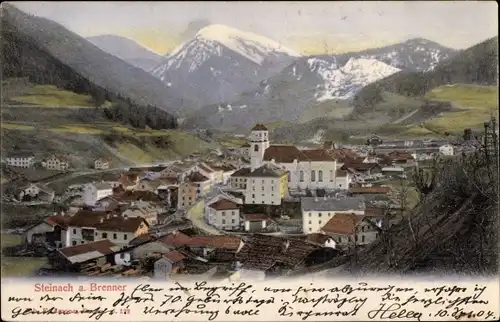 Ak Steinach am Brenner in Tirol, Totalansicht
