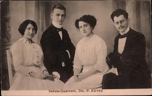 Ak Salon-Quartett, Direktion: P. Kirves, Musiker
