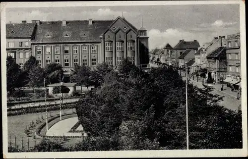 Ak Kladno Kladen Region Mittelböhmen, Teilansicht