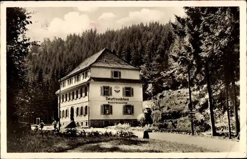 Ak Trippstadt in der Pfalz, Karlstal bei Kaiserslautern, Naturfreundehaus Finsterbrunnertal