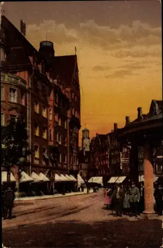 Ak Augsburg in Schwaben, Bürgermeister-Fischer-Straße