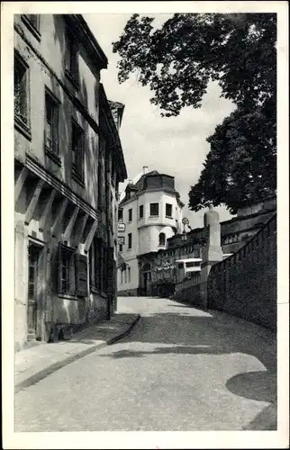 Ak Mönchengladbach in Nordrhein Westfalen, Straßenpartie in der Altstadt