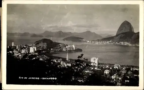 Foto Ak Rio de Janeiro Brasilien, Botafogo, Teilansicht