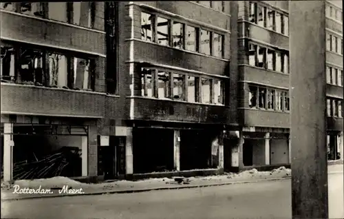Foto Ak Rotterdam Südholland Niederlande, Meent