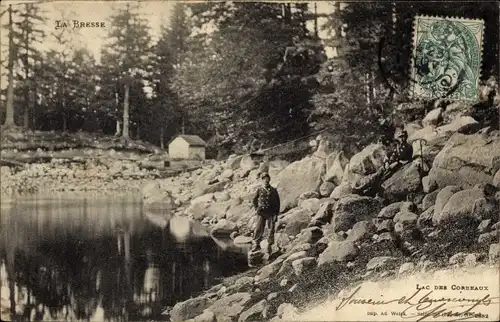 Ak La Bresse Vogesen, Rabensee