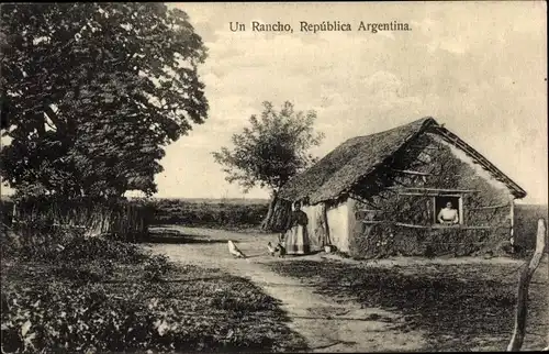 Ak Argentinien, un Rancho