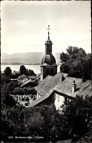 Ak Hermance Kanton Genf, l'Eglise