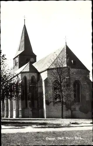 Ak Diever Drenthe Niederlande, Kirche