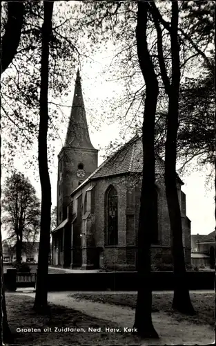 Ak Zuidlaren Drenthe Niederlande, Kirche