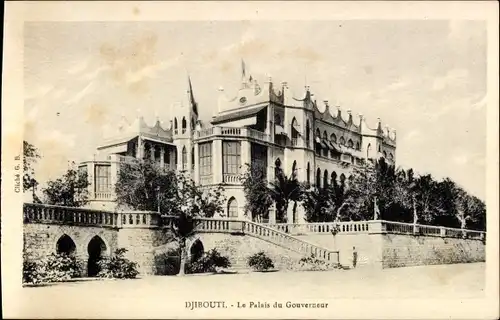 Ak Dschibuti, Palast des Gouverneurs